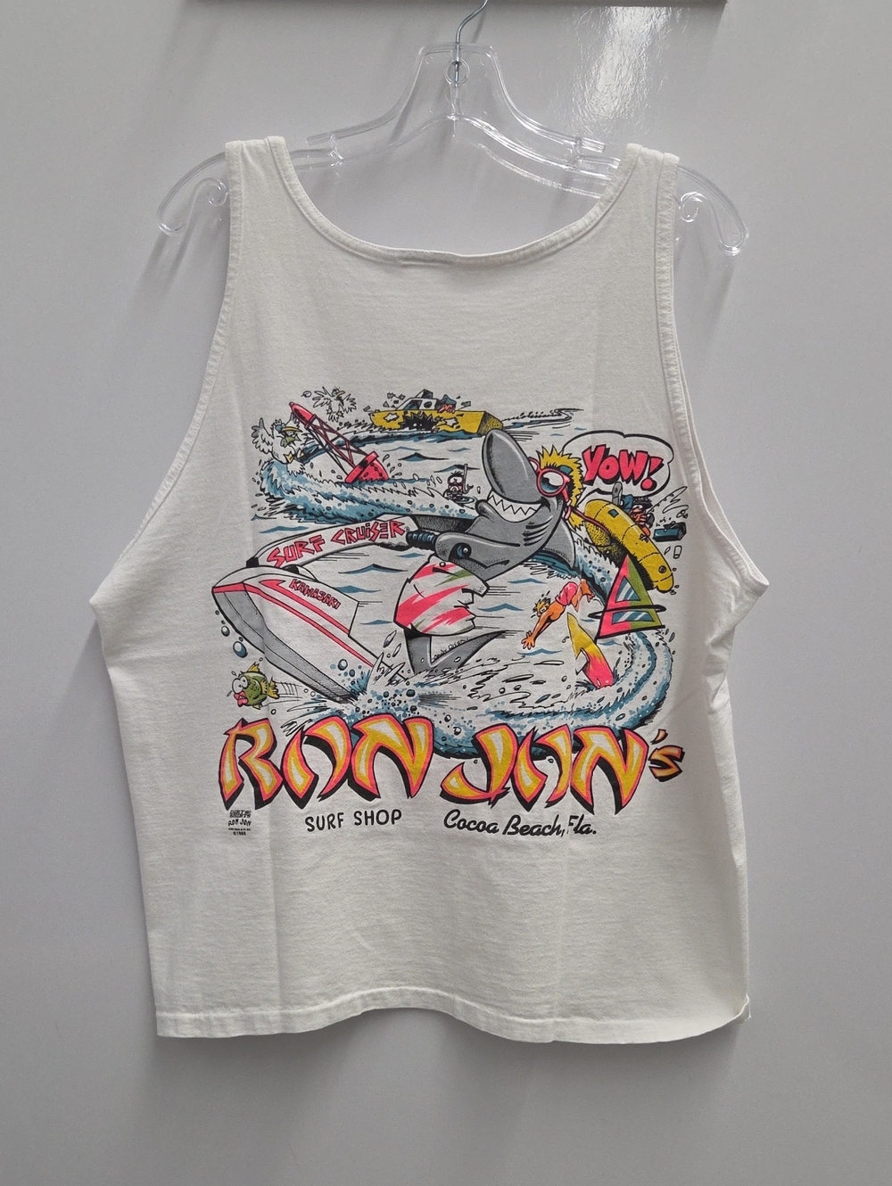Ron Jon's Surf Shop Vintage 1986 Tank - Cocoa Beach Fl